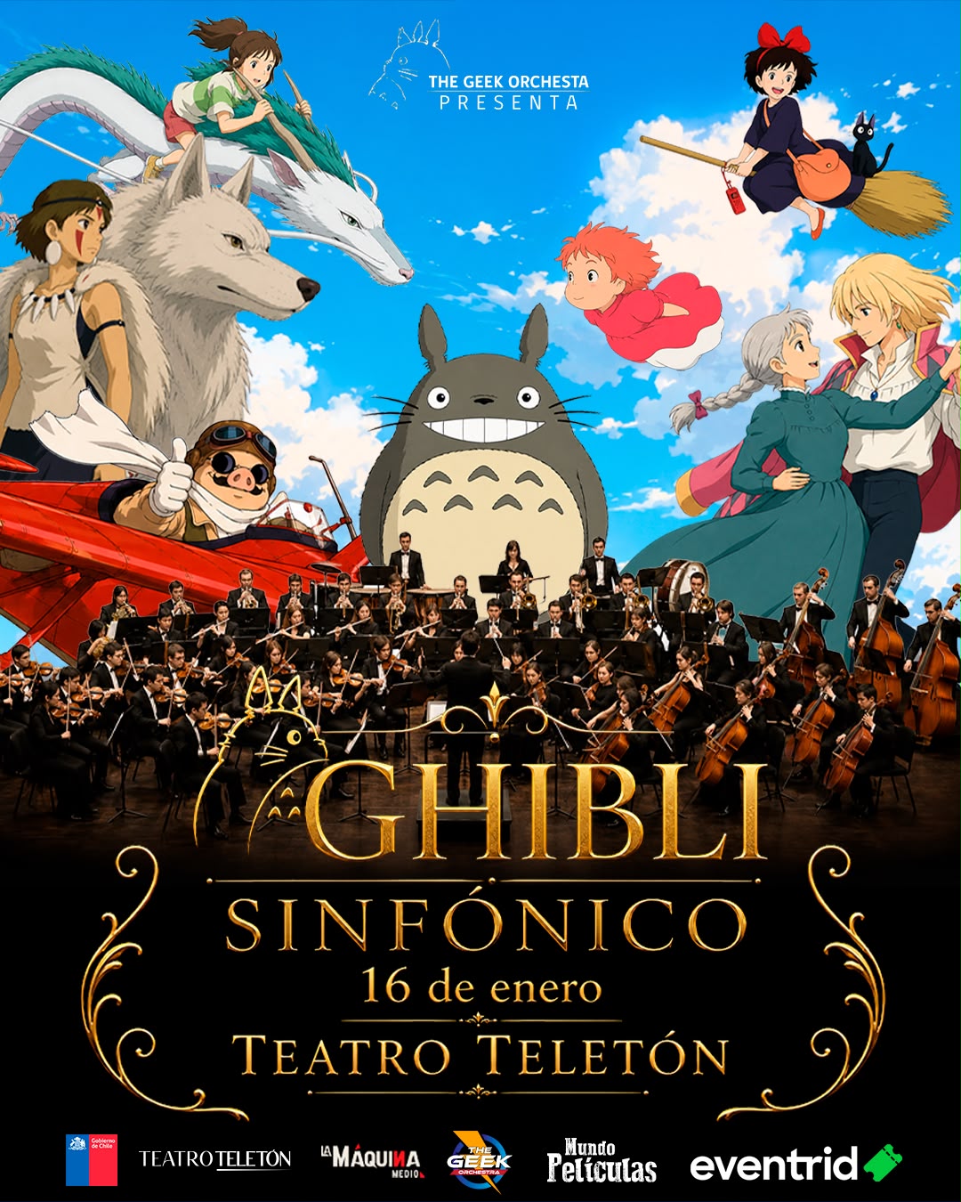 The Geek Orchestra vuelve con Studio Ghibli Sinfónico